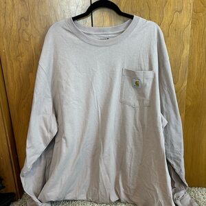 Carhartt Light Purple Pocket Tee